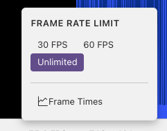 FPS menu