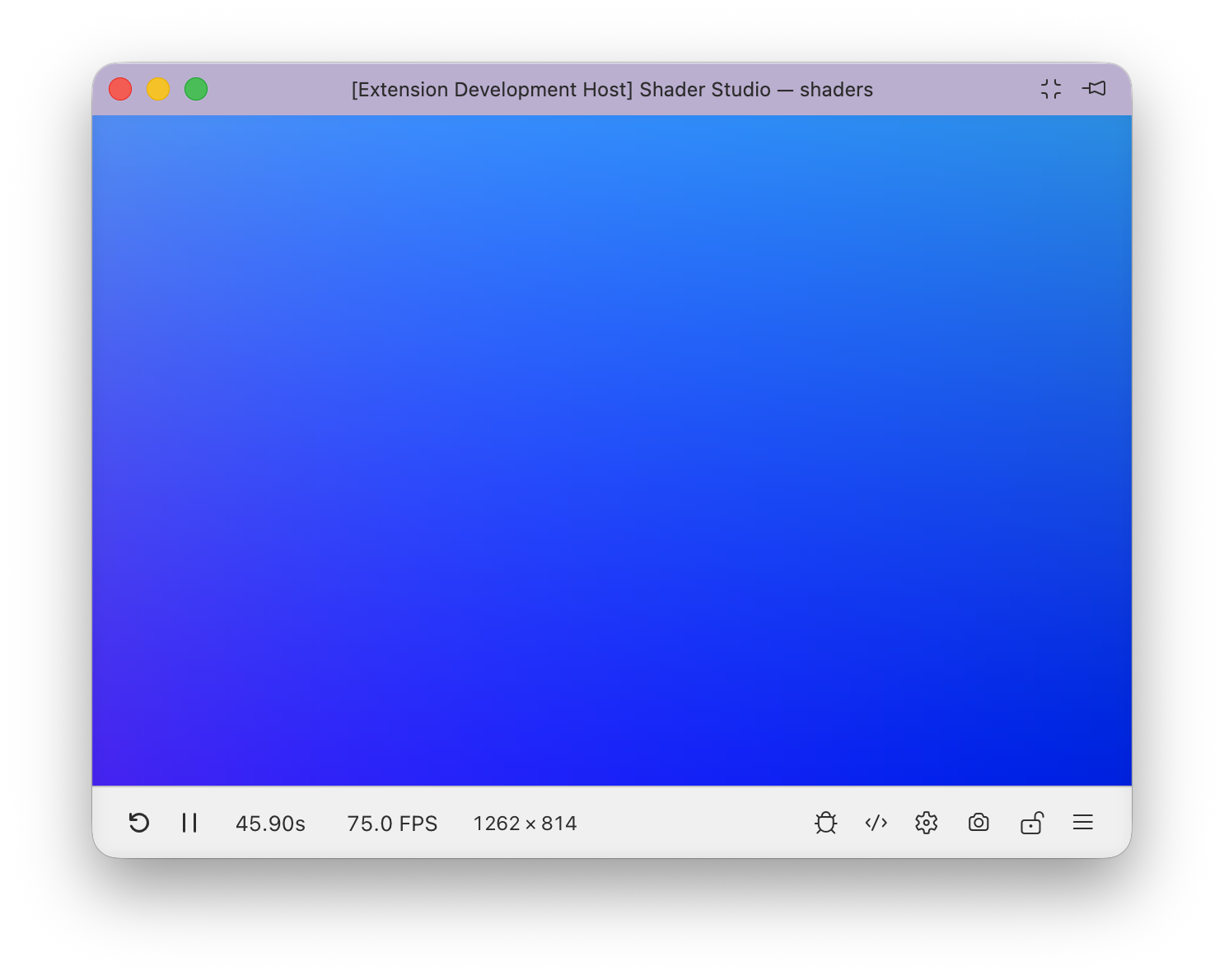 Shader Studio preview